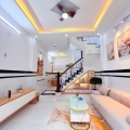 HẺM XE HƠI THÔNG, P.15, TÂN BÌNH - sd 80m2 nhà mới trệt lầu chỉ 4ty390