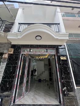 Nhà phố 1 lầu mới hoàn thiện mặt tiền hẻm 3m Trần Văn Khánh Quận 7 – Giá chỉ 3 tỷ 960 triệu
