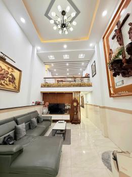 Bán nhà HXH 6m Phan Huy Ích, gần Trường Chinh, 4x19m, 3 tầng - 4 PN, chào 7,7 tỷ.