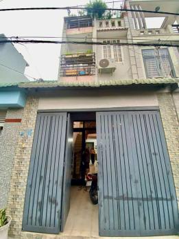 NHÀ 3 TẦNG BTCT MỚI 48M2 MỘT TRỤC OTO HUỲNH THỊ HAI, SÁT BÊN CHỢ HẠT ĐIỀU. TÂN CHÁNH HIỆP. QUẬN 12