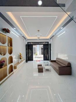 NHÀ 2 TẦNG MỚI 100% 44m2 (4X11M) MỚI 100% Ở NGAY, HẺM 4M THÔNG TRƯƠNG PHƯỚC PHAN GIÁP LÊ VĂN QUỚI
