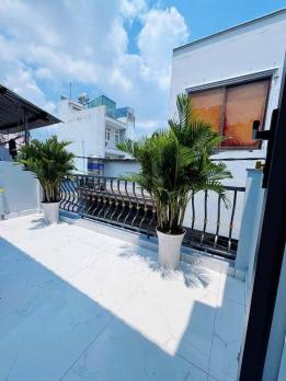 NHÀ 2 TẦNG MỚI 100% 44m2 (4X11M) MỚI 100% Ở NGAY, HẺM 4M THÔNG TRƯƠNG PHƯỚC PHAN GIÁP LÊ VĂN QUỚI