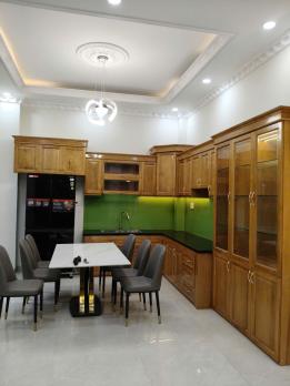 Nhà 1 trệt 2 lầu 12x8,5 Xây dựng 8x8,5 BTCT 4PN 4WC, có Gara Ô tô riêng