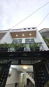 NHÀ 2 TẦNG BTCT MỚI TINH 44M2, HẺM XE HƠI MỘT TRỤC THỚI AN 16. GẦN CHỢ THỚI AN, QUẬN 12.