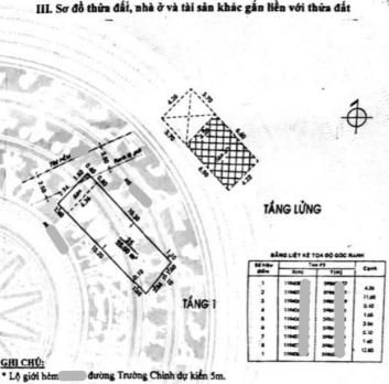 55M2 TRƯỜNG CHINH HXH cách nhà 1 căn, 4.3x13, nhỉnh 6 tỷ