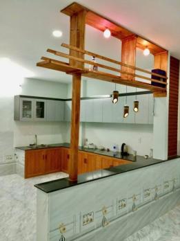 NHÀ 2 TẦNG MỚI ĐẸP LUNG LINH 97M2 GẦN CHỢ GẤU, HẺM XE HƠI MỘT TRỤC BÙI CÔNG TRỪNG ĐÔNG THẠNH. HÓC