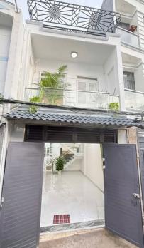 NHÀ 2 TẦNG THIẾT KẾ SANG TRỌNG GẦN BỆNH VIỆN QUẬN 12 HẺM XE HƠI THÔNG HUỲNH THỊ HAi,TCH, Q12.