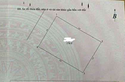 Đất Hiếm, đất biệt thự Vườn Đào DT176m2, MT11m, 99 tỷ Tây Hồ