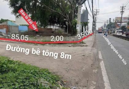 SIÊU VỊ TRÍ – (33x77) MT NGUYỄN VĂN BỨA – DT 2.500M² – GIÁ CHỈ 11,5TR/M²
