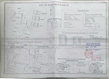 NHÀ TRỆT 3 LẦU (8X17) MẶT TIỀN 10M ĐÔNG HƯNG THUẬN 10, Q12