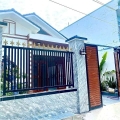 BIỆT THỰ MINI MỚI HOÀN THIỆN 105M2 HẺM Ô TÔ ĐẬU CỬA GẦN CHỢ HÓC MÔN.