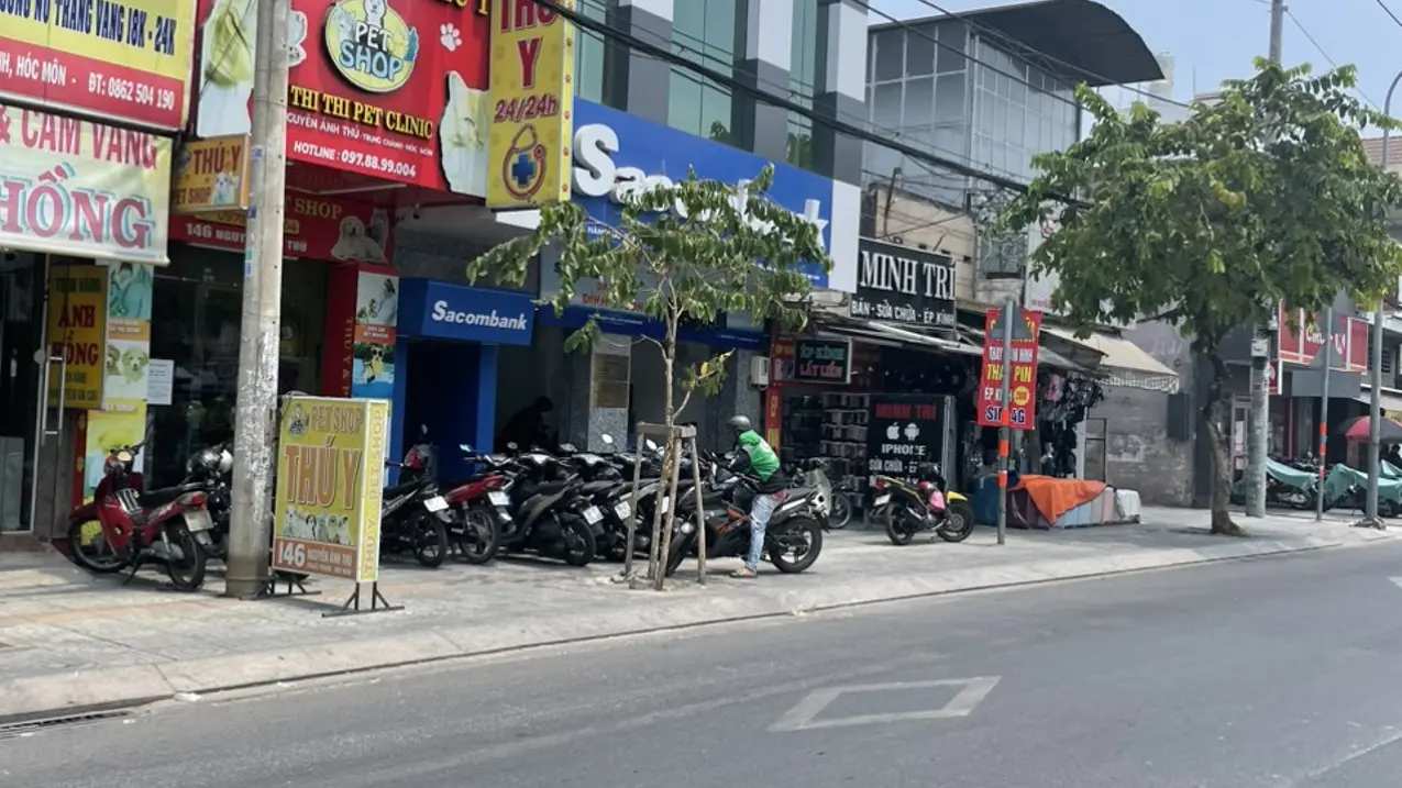 bán đất mt Tô Ký, ngay FPT, 14x40 ( 560m), tiện xây cao ốc VP, khách sạn, ...giá chỉ 100tr/m. đối diện ĐH FPT