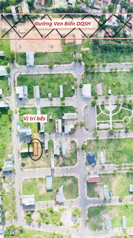 Bán nhà mặt phố Dung Quất Sa Huỳnh, Nghĩa Phú, Quảng Ngãi. 110m2, Sổ đỏ, giá 1 tỷ. LH: 0909040359