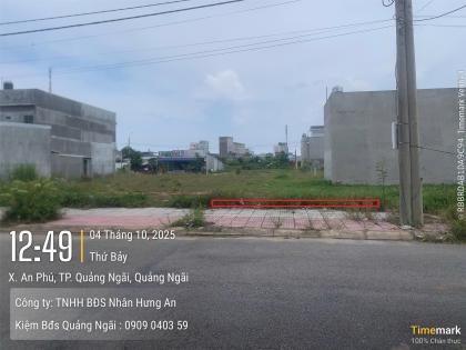 Bán nhà mặt phố Dung Quất Sa Huỳnh, Nghĩa Phú, Quảng Ngãi. 110m2, Sổ đỏ, giá 1 tỷ. LH: 0909040359