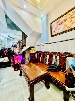 Siêu phẩm 4 tầng cạnh HXH 10m Hậu Giang Quận 6 79m2 chỉ 7 đồng nhỉnh.