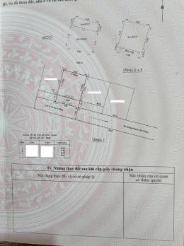 Bán nhà Hẻm 5m  Phạm Văn Chiêu, đối diện Chợ Thạch Đà, 6x8m, 4 T - 4 PN, 6,95 tỷ.