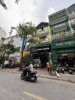 Bán Nhà Mặt Phố Trung Kính Cầu Giấy 89m2-5T MT5,2m 2 Vỉa Hè 48,5 Tỷ Có Thương Lượng.