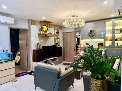 Bán CC SmartCity, S4.01, 3N, dt 98m2, giá 8,350 tỷ bao phí - full nội thất
