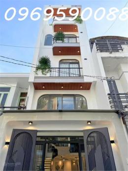 Bán Gấp Nhà mới hẻm 5m Nguyễn Cữu Đàm,TP 5Tầng, 4,5x10m2 Chỉ 6Tỷx
