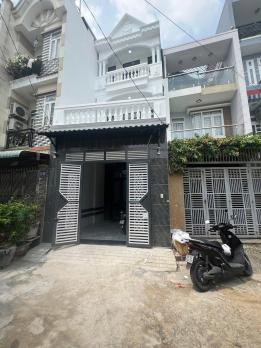 NHÀ 3 TẦNG (4x22) HẺM XE HƠI 5M CÁCH MT LÊ THỊ RIÊNG, THỚI AN, Q.12