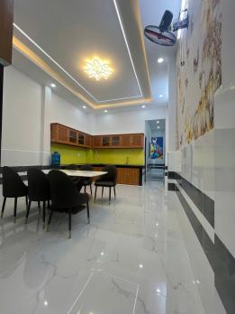 NHÀ 3 TẦNG (4x22) HẺM XE HƠI 5M CÁCH MT LÊ THỊ RIÊNG, THỚI AN, Q.12