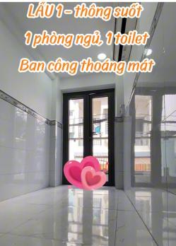 Tân Phú! Nhà nhỏ đẹp xinh - hẻm xe tải - 3 tầng giá 1,4 tỷ.