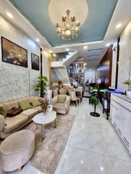 ĐỊNH CƯ Bán Nhà Đẹp 5 Tầng Xe Hơi Thông Lê Văn Sỹ, 38m2, Nhỉnh 8 Tỷ TL