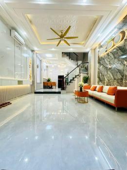 Bán Nhà Mới Xe Hơi Ngủ Nhà 4 tầng 4 Phòng Ngủ