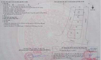 Đất biệt thự sinh thái Bảo Lộc – SHR, 100% thổ cư, giá chỉ 9,3 triệu/m² cho 162,2m²