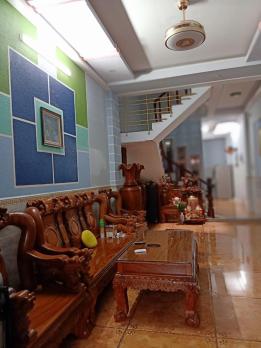 NHÀ 4 TẦNG (4x27) HẺM XE TẢI - NHỈNH 5 TỶ - GẦN TRƯỜNG ĐẠI HỌC GTVT Q12