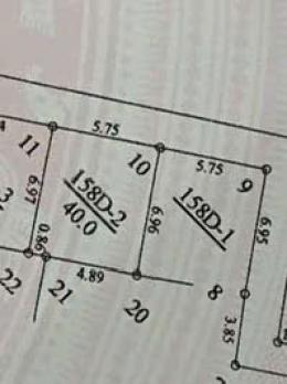 40m ngõ thông 4 chỗ vào, kề NVH thôn Nội, đường 17m