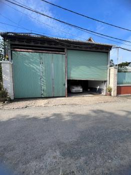 NHÀ + KHO (8x63) DTSD 500M² ĐƯỜNG 6M THÔNG BÙI CÔNG TRỪNG – NHỊ BÌNH 6, HÓC MÔN