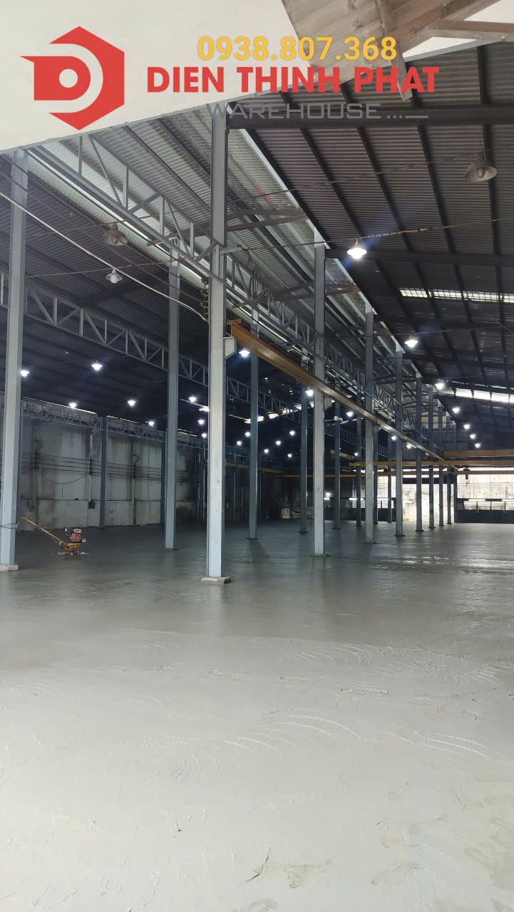 Cho thuê kho xưởng đường Tràn Văn Giàu 1.800m giá 115tr /th