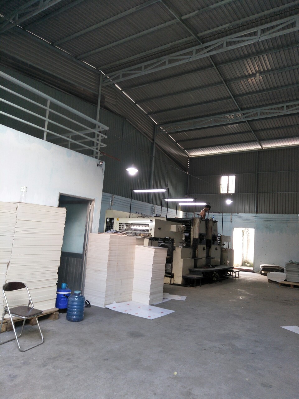 Cho thuê 2 nhà xưởng thuộc khu vực đường tân hòa đông quận Bình Tân 9x20 giá 19tr