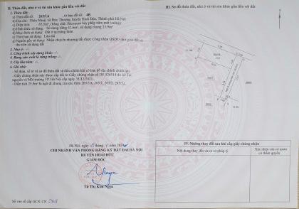 VIP Đất thổ cư 41.6m lô góc 3 mặt ngõ đường thông ô tô 4 chỗ kề chợ thôn Nhuệ, Đức Thượng