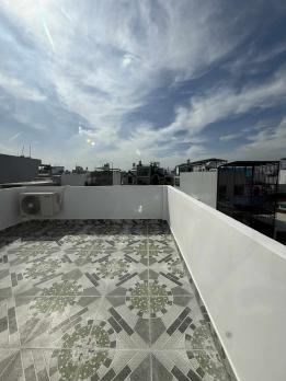 NHÀ 4 TẦNG BTCT MỚI ĐẸP KẾ TRƯỜNG VÕ TƯỜNG TOẢN, GẦN METRO QUẬN 12.