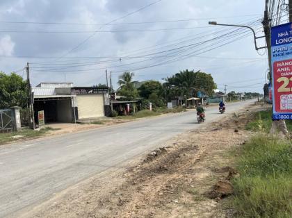 Thanh lý nhà mặt đường Sò Đo, thị trấn Hậu Nghĩa, huyện Đức Hòa, nay là xã Hậu Nghĩa tỉnh Long An