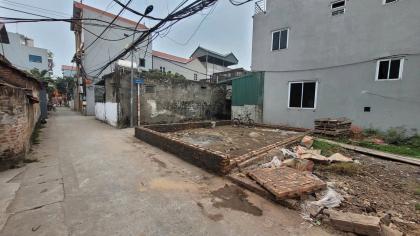 Bán đất thổ cư 43m² lô góc, đường thông ô tô tải đậu cửa tại Mộc Hoàn, Vân Côn