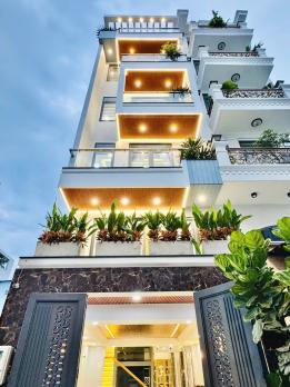 Nhà đẹp 6 lầu có T.Máy ngang 4.2m HXH Nguyễn Oanh 72m2 tặng NT gần ĐHCN chỉ 13.9 tỷ.