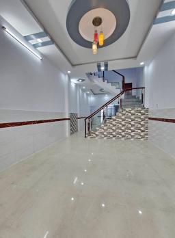 NHÀ 2 TẦNG MẶT TIỀN TA10, Ô TÔ NGỦ TRONG NHÀ. SÁT BÊN LÊ THỊ RIÊNG, PHƯỜNG THỚI AN QUẬN 12.