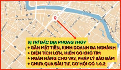 Q1 - Bán nhà gần mặt tiền TPHCM, gần chợ ĐaKao, diện tích lớn, giá rẻ