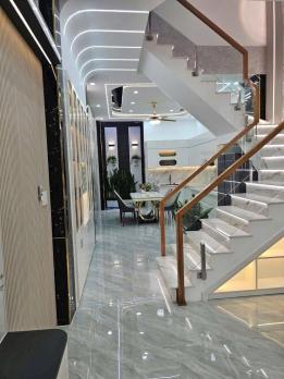 NHÀ (4x16) MẶT TIỀN HẺM 8M – LÂM THỊ HỐ, TRUNG MỸ TÂY  NHÀ MỚI 1 TRỆT 3 LẦU – CHỈ 6.58 TỶ!