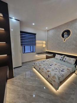 NHÀ (4x16) MẶT TIỀN HẺM 8M – LÂM THỊ HỐ, TRUNG MỸ TÂY  NHÀ MỚI 1 TRỆT 3 LẦU – CHỈ 6.58 TỶ!