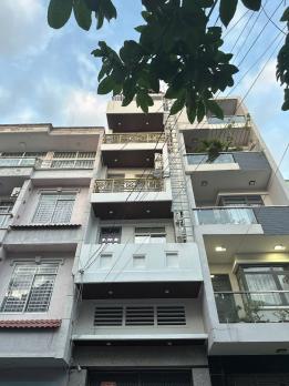 Nhà NGỘP hẻm 10m Quang Trung 94m2 6 tầng có T.máy KD đỉnh ngay chợ HTT nhỉnh 15 tỷ.