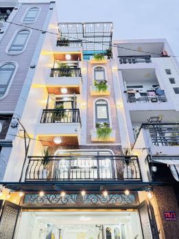 Nhà 4 lầu mới 100% HXH 1 trục Nguyễn Tư Giản, P.12, Gò Vấp, 52m2 nhỉnh 7 tỷ