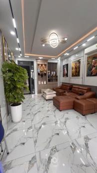 Bán nhà HXT thông Phạm Văn Bạch P12 ngang 4.2 m 93m2 4L có T.máy KD buôn bán 13.7 tỷ.