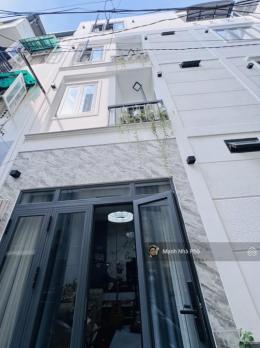 BÁN NHÀ HOÀNG HOA THÁM P5 PHÚ NHUẬN 4 TẦNG FULL NT 5PN 36m² 6.5T TL