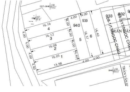 CẶP ĐẤT (9.5X16) MẶT TIỀN TRẦN THỊ HÈ – Q12  GẦN NGUYỄN ẢNH THỦ