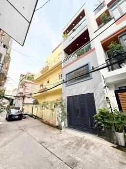 ĐỊNH CƯ Bán Nhà Đẹp 4 Tầng Hẻm 6M Thành Thái, 55m2, Chỉ 10.x Tỷ TL