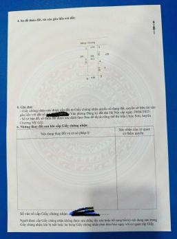 Đất An Phú TT Chúc Sơn, 50m2, MT4.2m, nở hậu,View hồ, ô tô KD, 4.6 tỷ Chương Mỹ, Hà Nội.